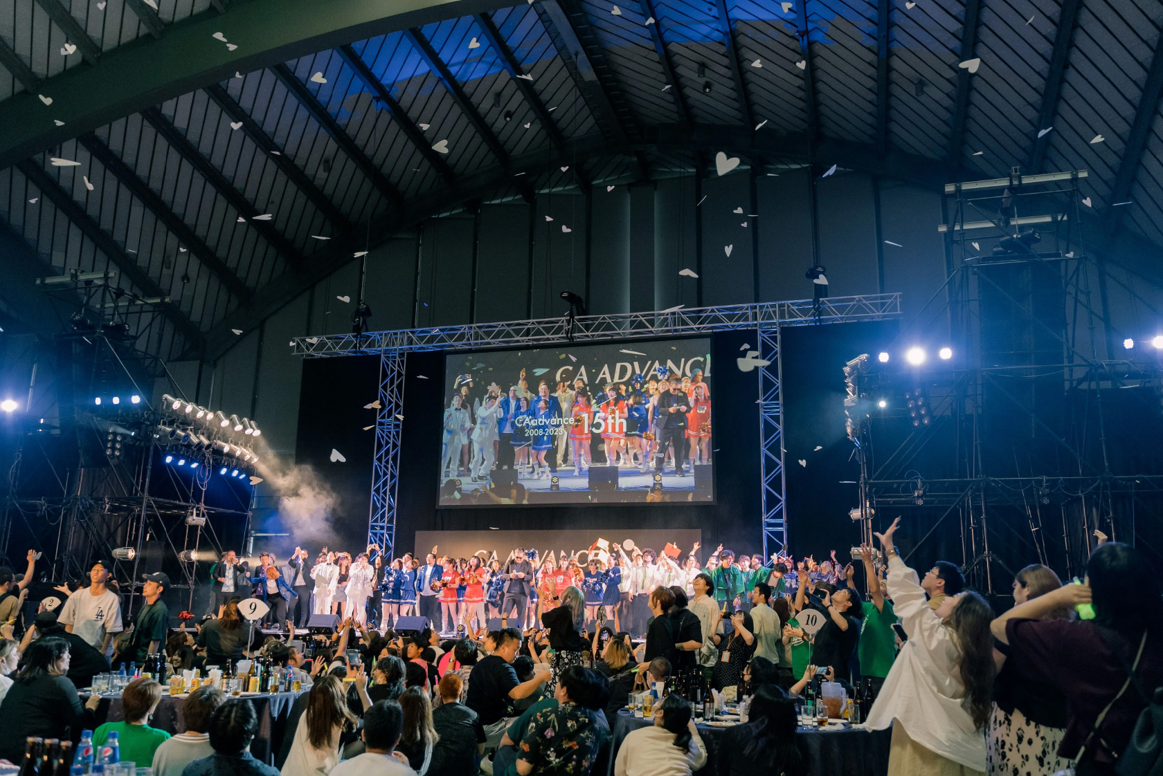 シーエー・アドバンス15周年祭の様子