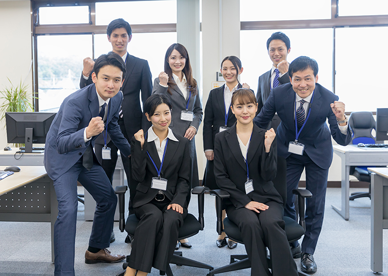 全社でフォローすれば新入社員の育成も捗る