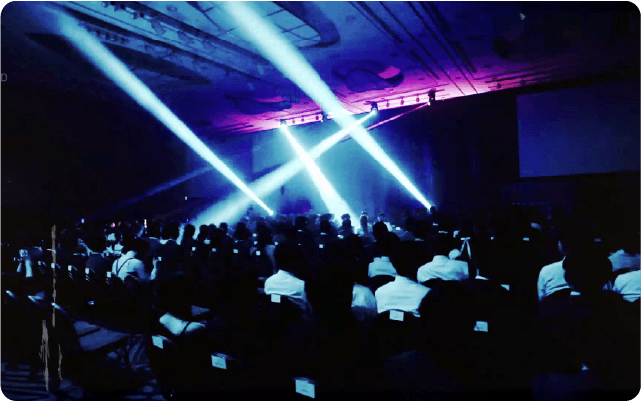 10年近くご依頼頂いている企業の社員総会